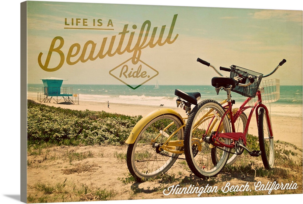 Huntington Beach, California, Life is a Beautiful Ride, Beach Cruisers
