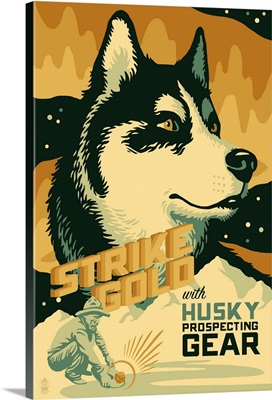 Husky, Retro Gold Mining Ad