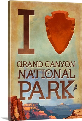 I Heart Grand Canyon National Park, Arizona