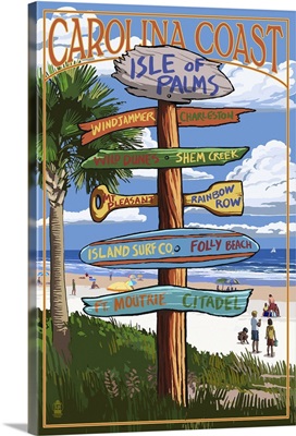 Isle of Palms, South Carolina, Destinations Sign