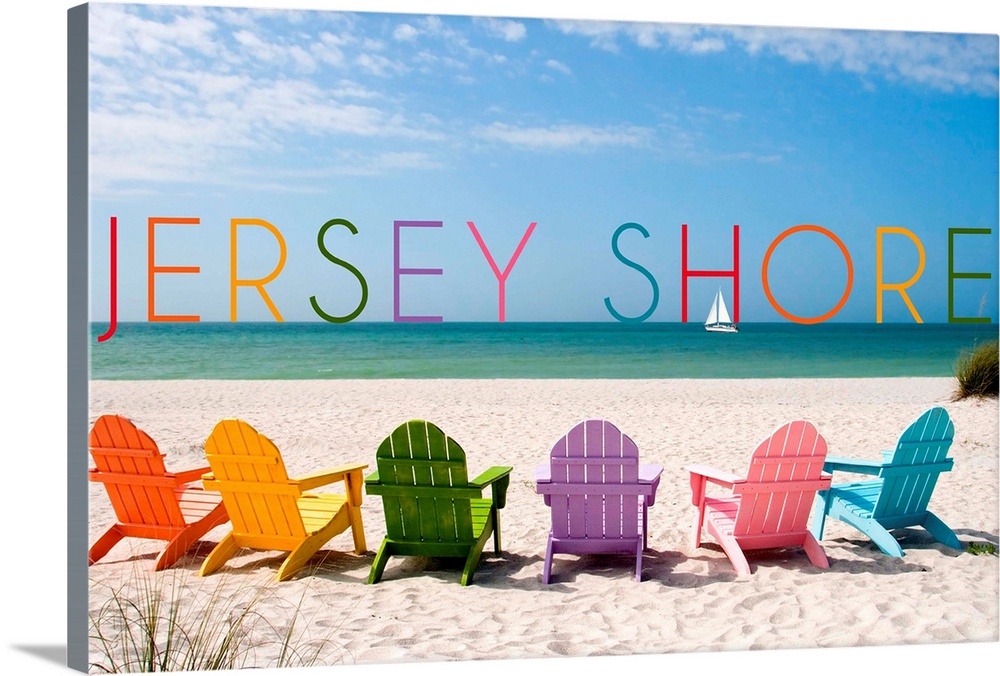 Jersey Shore, Colorful Chairs