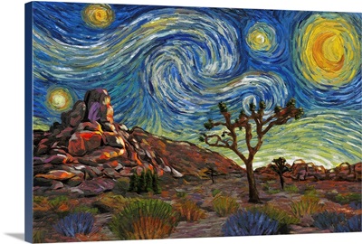 Joshua Tree National Park - Starry Night National Park Series
