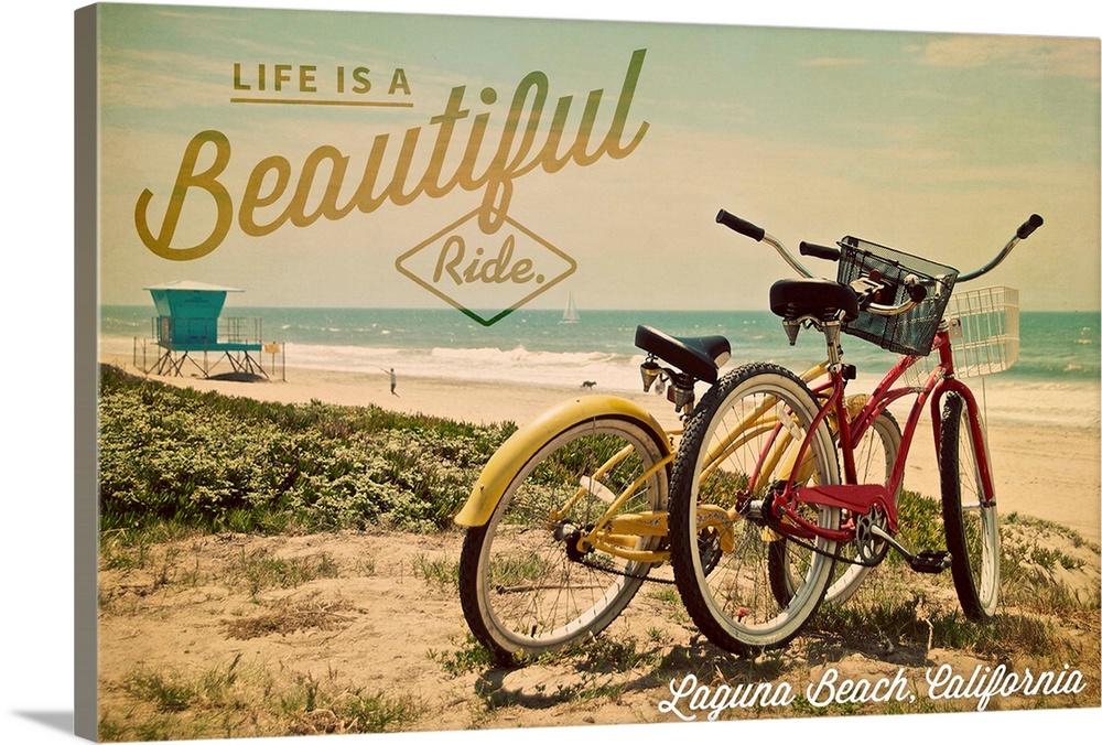 Laguna Beach, California, Life is a Beautiful Ride, Beach Cruisers