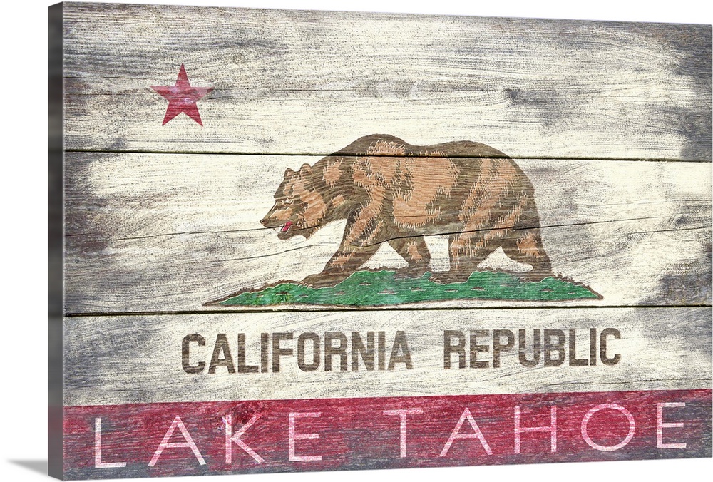 Lake Tahoe, California, Barnwood State Flag