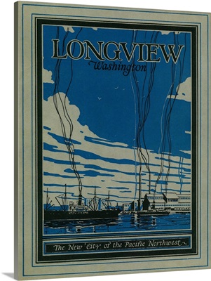 Longview, Washington Advertising Poster