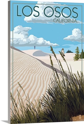 Los Osos, California, Sand Dunes Day Scene