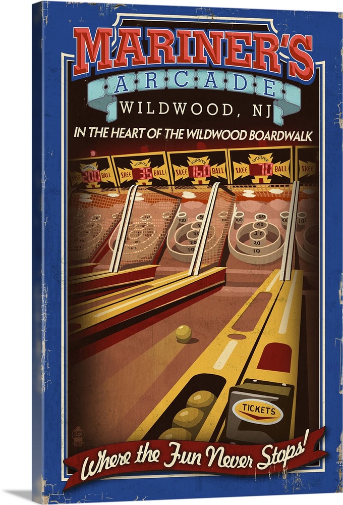 Mariner's Arcade, Wildwood, New Jersey