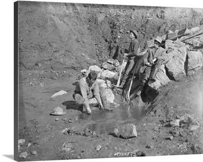 Men Panning for Gold, Nome, AK