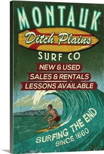 Montauk - Surf Shop Vintage Sign image thumbnail