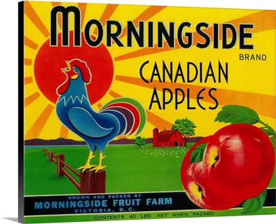 Morningside Apple Label, Canada