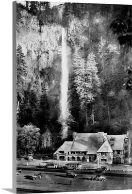 Multnomah Falls and Lodge, Columbia River, OR