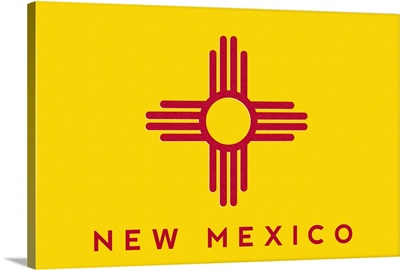 New Mexico State Flag, Letterpress