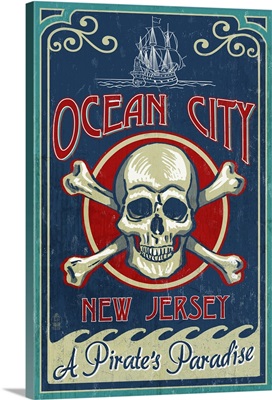 Ocean City, New Jersey, Skull and Crossbones Sign