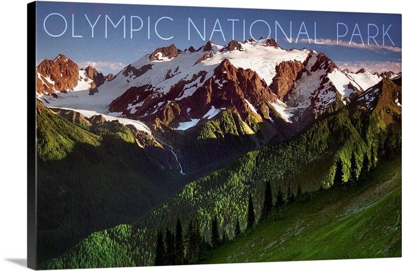 Olympic National Park, Washington, Mount Olympus | Great Big Canvas