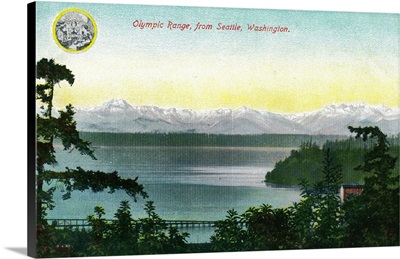 Olympic Range from Seattle, WA
