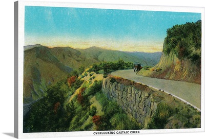 Overlooking Castaic Creek, Ridge Route, CA