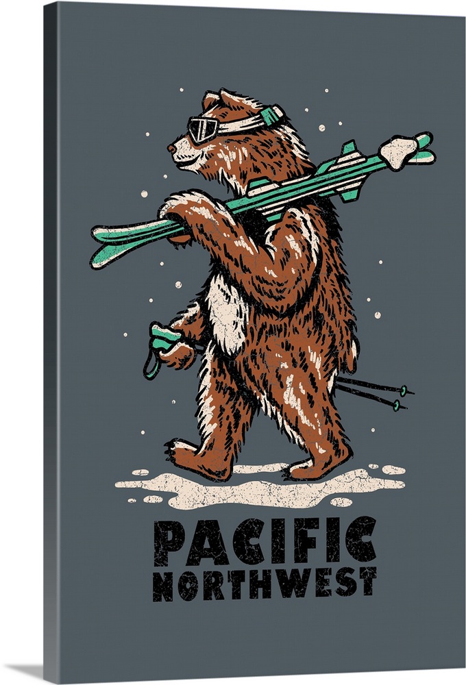 Pacific Northwest - Ski Bear