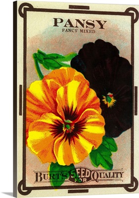 Pansy Seed Packet