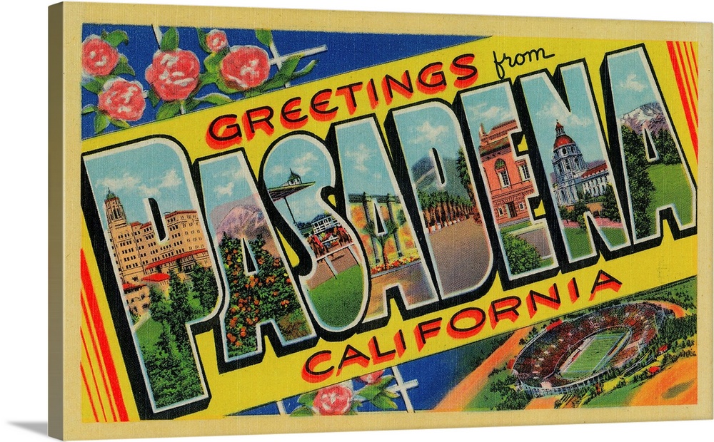 Pasadena, California, Large Letter Scenes