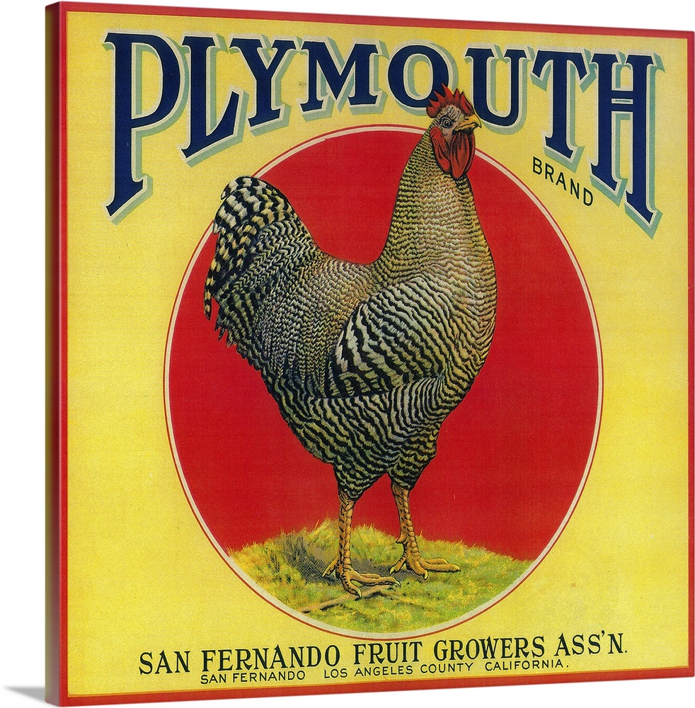Plymouth Orange Label, San Fernando, CA