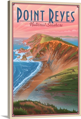 Point Reyes National Seashore, California - Lithograph
