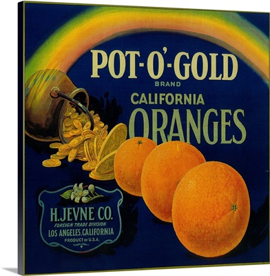 Pot O' Gold Orange Label, Los Angeles, CA