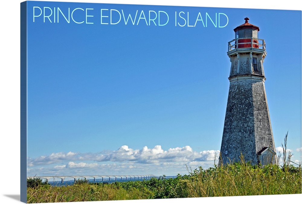 Prince Edward Island, Cape Jourimain Lighthouse and Bridge