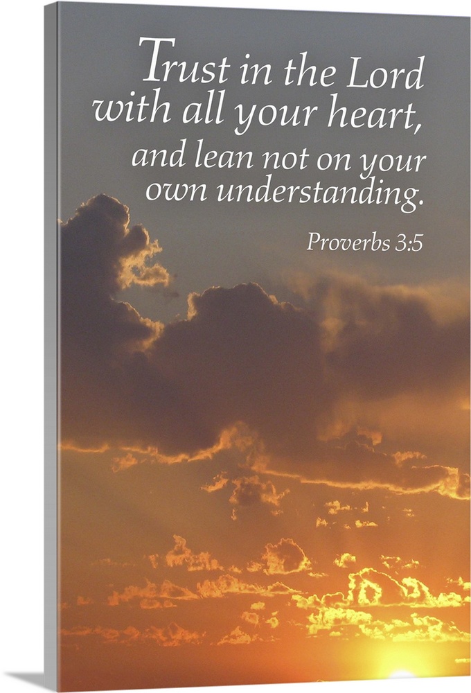 Proverbs 3:5 - Inspirational