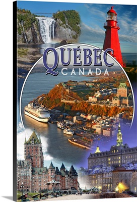 Quebec, Canada, Montage Scenes