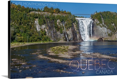 Quebec, Canada, Montmorency Falls