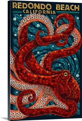 Redondo Beach, California, Octopus Mosaic