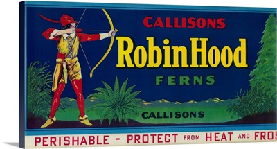 Robin Hood Fern Label, Washington State