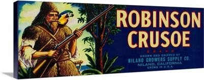 Robinson Crusoe Melon Label, Niland, CA