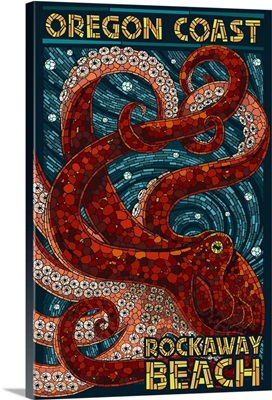 Rockaway Beach, Oregon, Mosaic Octopus