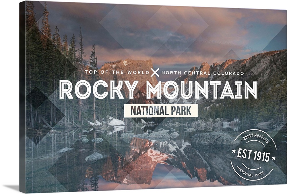 Rocky Mountain National Park, Rubber Stamp