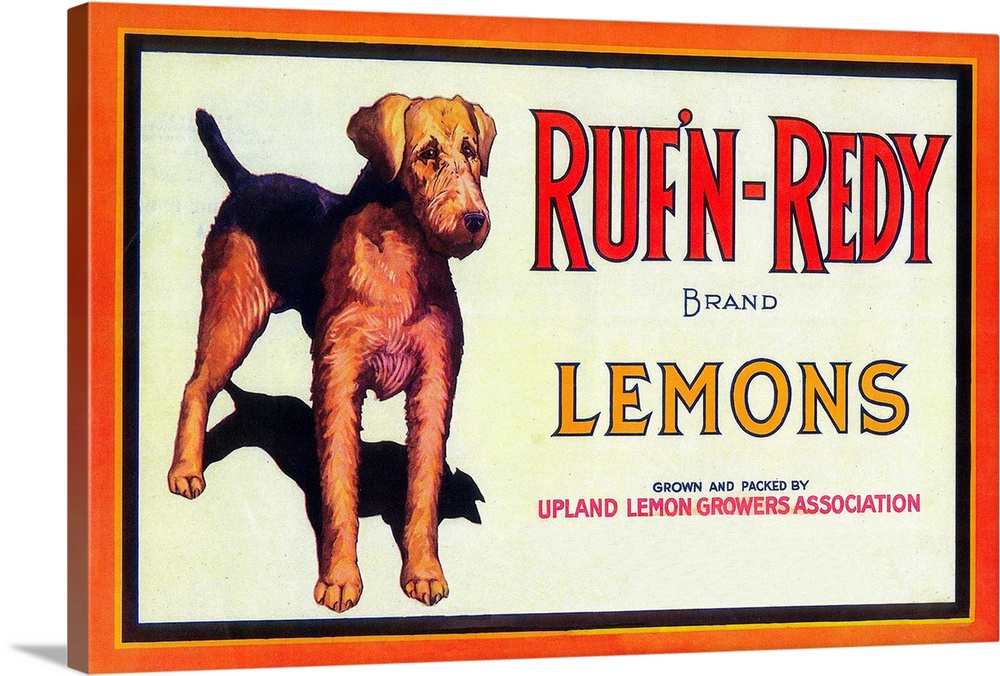 Ruf n' Redy Lemon Label, Upland, CA