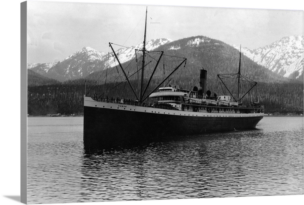 S.S. Yukon on Maiden Voyage, Juneau, AK