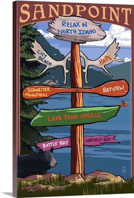Sandpoint, Idaho, Destination Signpost