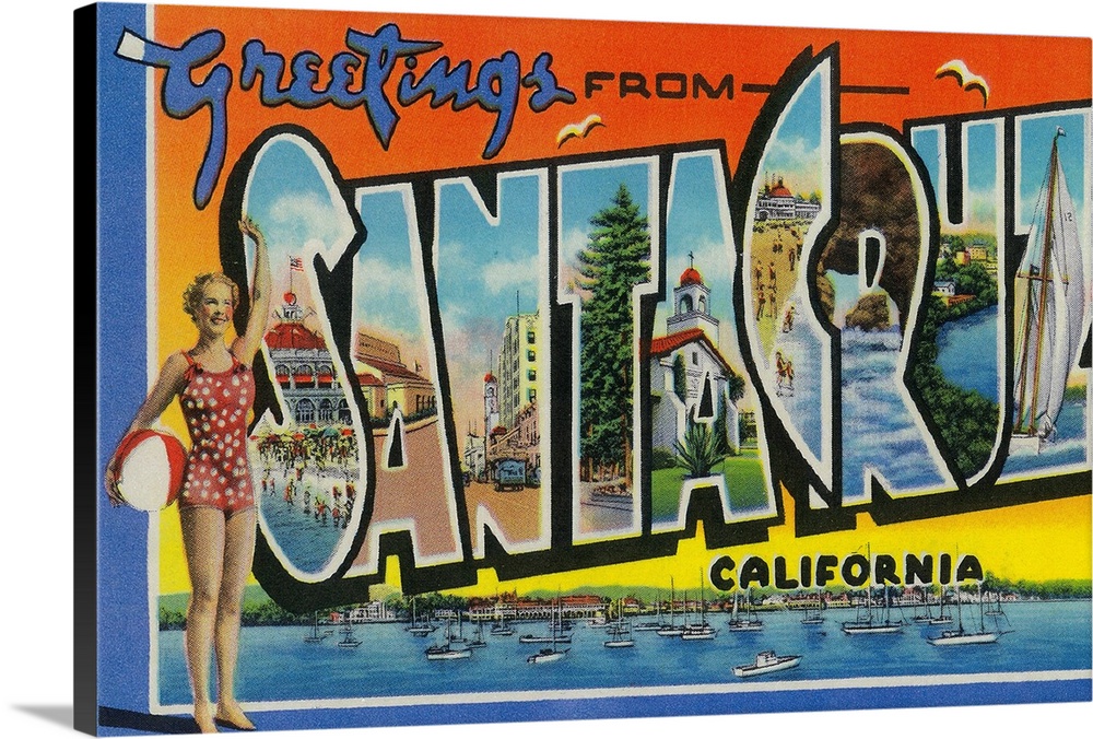 Santa Cruz, California, Large Letter Scenes