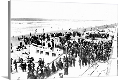 Seaside Beach and Promenade, Seaside, OR