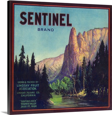 Sentinel Orange Label, Lindsay, CA