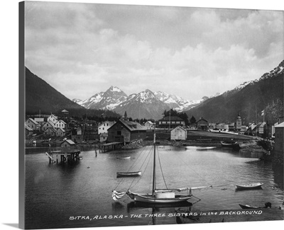 Sitka, Alaska with Three Sisters