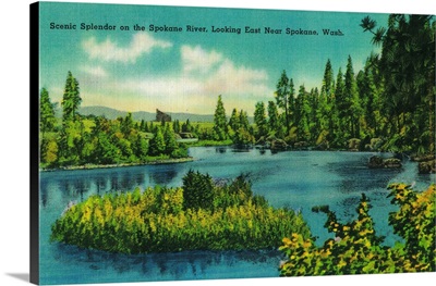 Spokane River, near Spokane, WA
