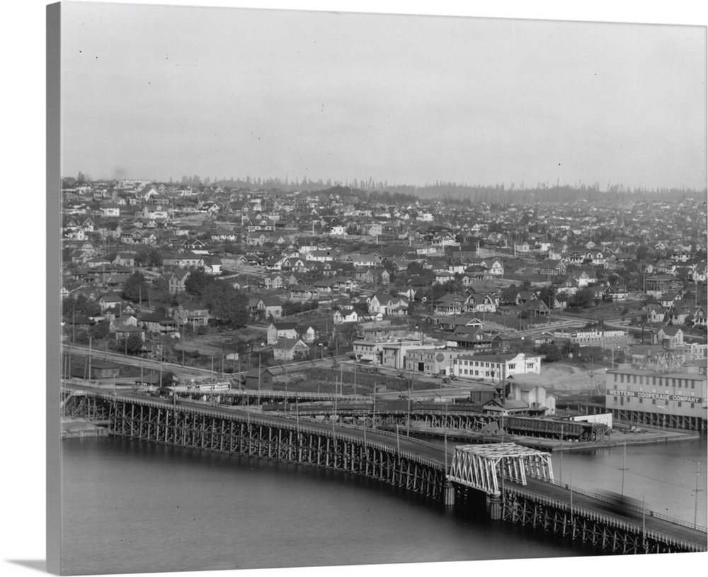 Stone Avenue Bridge over Lake Union, Seattle, WA