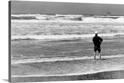 Surf Fishing at the Pacific Coast, WA