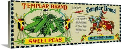 Templar Peas Label, Grand Rapids, MI