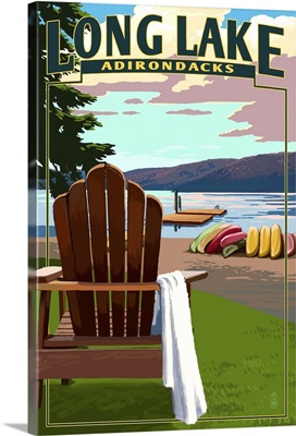 The Adirondacks, Long Lake, New York, Adirondack Chair