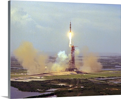 The Apollo Soyuz Test Project Saturn IB Launch, Cape Canaveral, FL