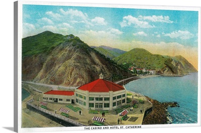 The Casino and Hotel St. Catherine, Catalina Island, CA
