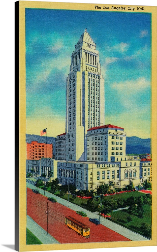 The Los Angeles City Hall, Los Angeles, CA